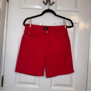 Lee Women's Bold Red Shorts